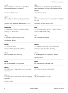 3420 TOEIC words