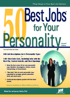 50 Best Jobs for Your Personality