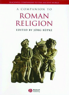 A Companion Roman Religion - Spiritual Minds