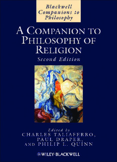 A Companion to Philosophy of Religion (Second Edition)