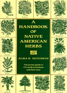 A Handbook of Native American Herbs