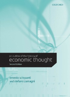 An Outline of the History of Economic Thought