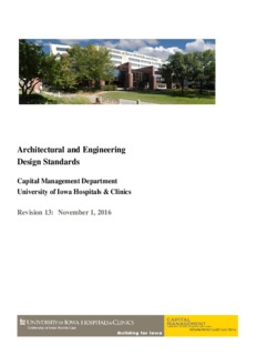 Architectural and Engineering Design Standards