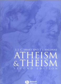 Atheism And Theism - Blackwell - Philosophy