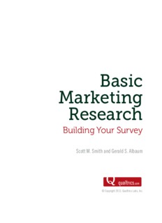 Basic Marketing Research