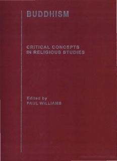BUDDHISM Critical Concepts in Religious Studies
