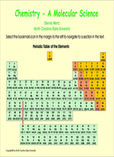 Chemistry - A Molecular Science