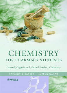 Chemistry for Pharmacy Students