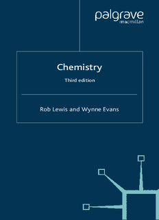 Chemistry, Third edition