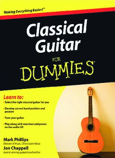 Classical Guitar for Dummies