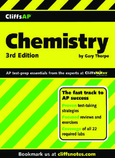 Cliffs AP Chemistry, 3rd Edition