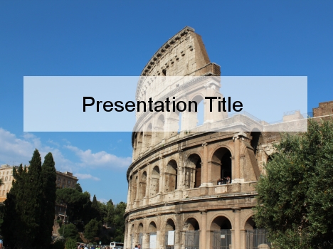 Colosseum PowerPoint Template