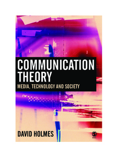 Communication Theory Media, Technology and Society