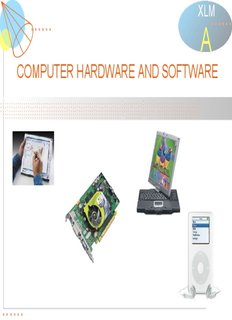 COMPUTER HARDWARE AND SOFTWARE