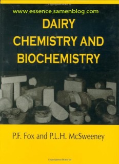 Dairy Chemistry And Biochemistry