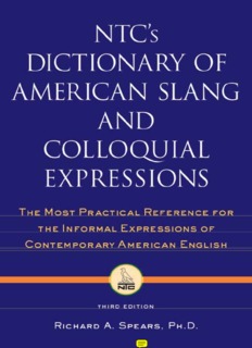 Dictionary of American Slang and Colloquial Expressions