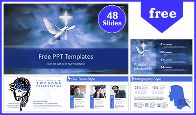 Dove Holy Spirit PowerPoint Templates