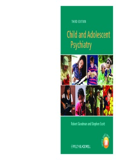 Child and Adolescent Psychiatry