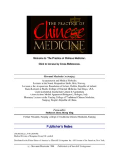 Chinese Medicine