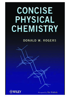 Concise Physical Chemistry