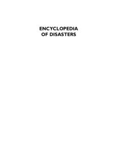 ENCYCLOPEDIA OF DISASTERS