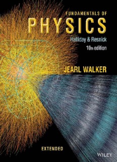 Fundamentals of Physics Textbook