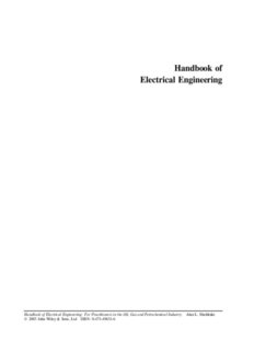 Handbook of Electrical Engineering