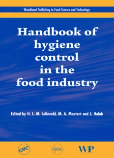 Handbook of Hygiene Control in the Food Industry