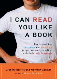 I Can Read You Like a Book