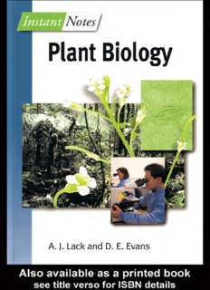 Plant Biology 