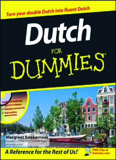 Dutch For Dummies