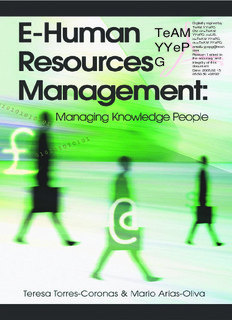 E-Human Resources Management Managing Knowledge People