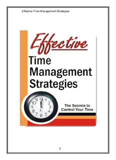 Effective Time Management Strategies