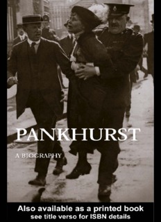 Emmeline Pankhurst: A Biography