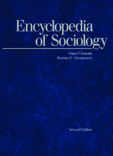 Encyclopedia of Sociology