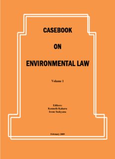 environmental law environmental law