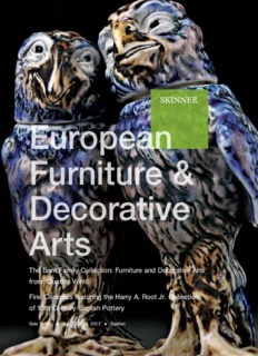 European Furniture and Decorative Arts