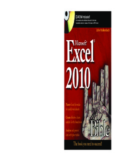 Excel 2010 Bible