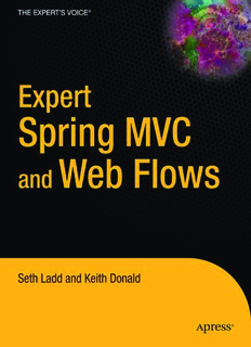 Expert Spring MVC and Web Flow