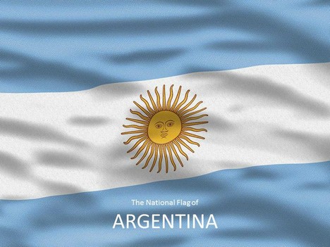 Flag of Argentina Template