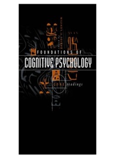 Foundations of Cognitive Psychology