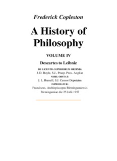 Frederick Copleston A History of Philosophy