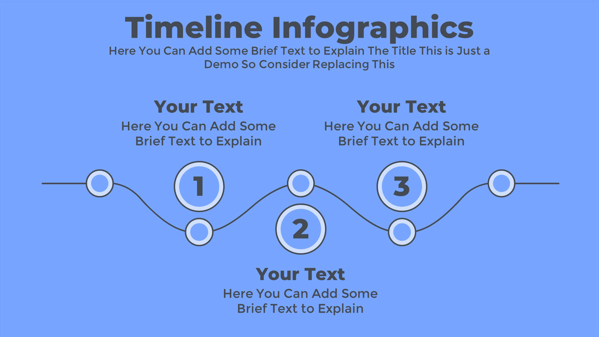 Free Minimal PowerPoint Animated Timeline Layout Presentation Template