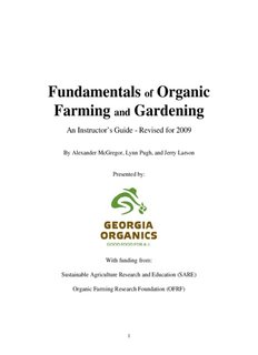 Fundamentals Organic Farming Gardening