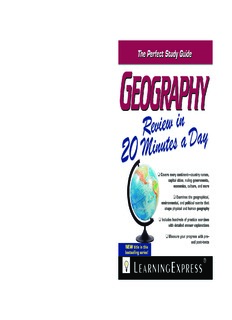 Geography Review in 20 Minutes a Day