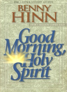 Good Morning, Holy Spirit