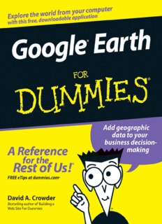 Google Earth for Dummies