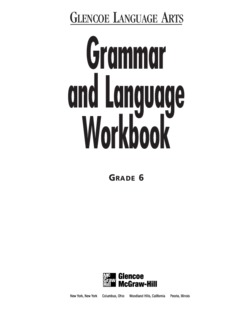 Grammar and Language Workbook: Grade 6