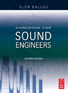 Handbook for Sound Engineers