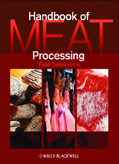 Handbook of Meat Processing